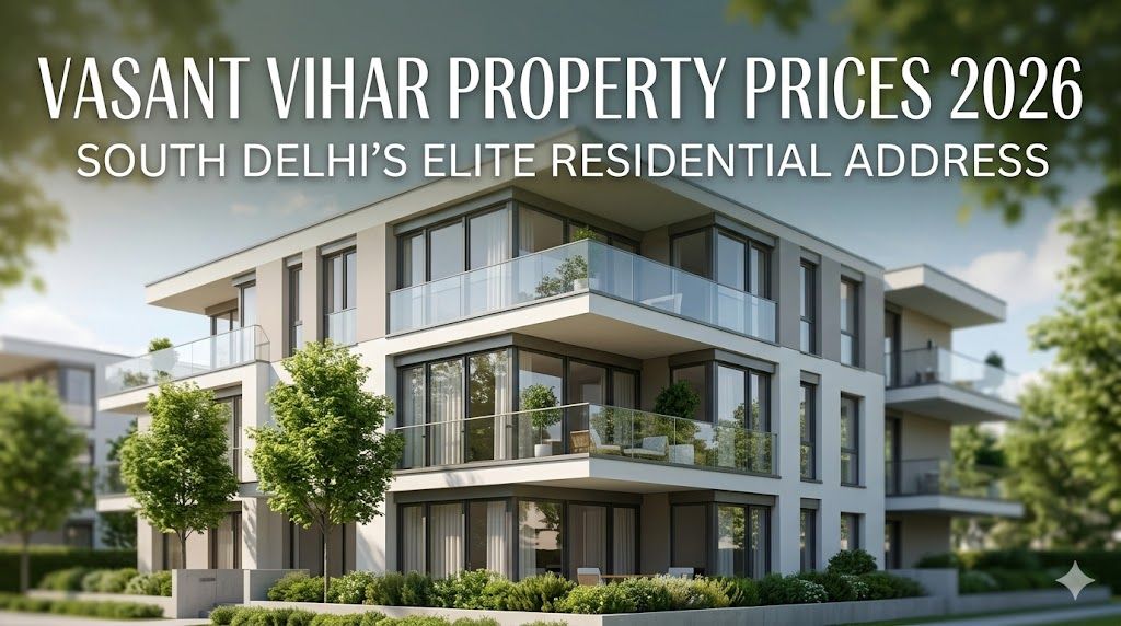 Vasant Vihar Property Prices 2026 | South Delhi's Elite Residential Address