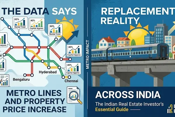 Metro Lines and Property Price Increase: What the Data Says Across India
