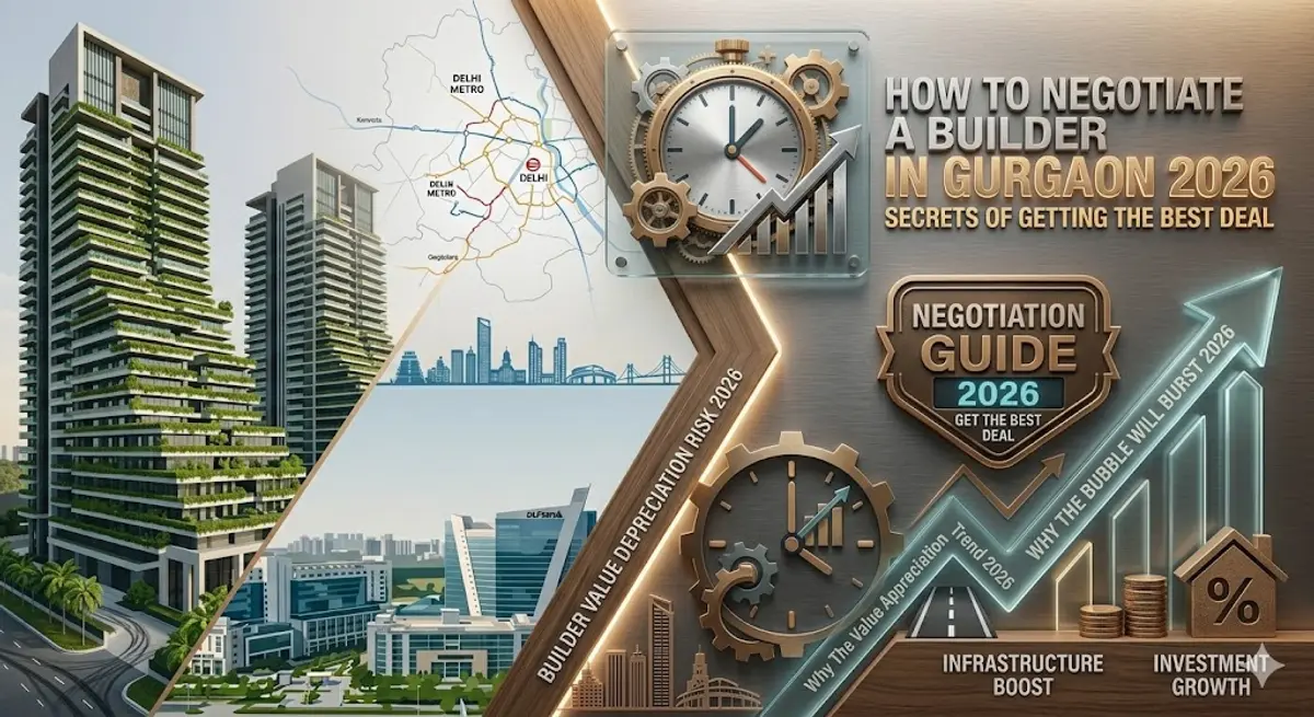 How to Negotiate a Builder in Gurgaon 2026 | Secrets of Getting the Best Deal