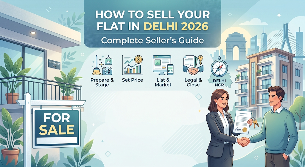 How to Sell Your Flat in Delhi 2026 | Complete Seller's Guide