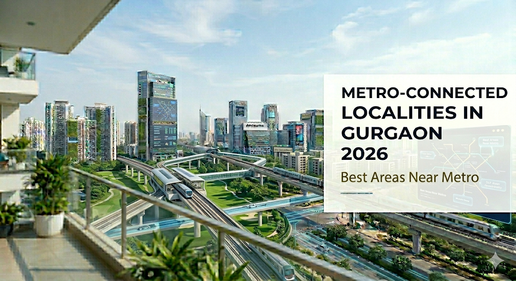 Metro-Connected Localities in Gurgaon 2026 |  Best Areas Near Metro