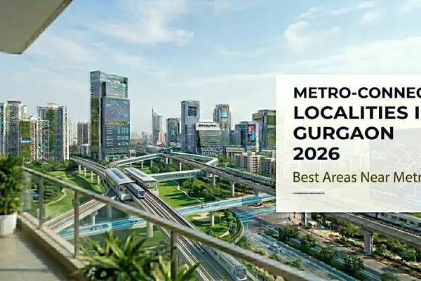 Metro-Connected Localities in Gurgaon 2026 | Best Areas Near Metro