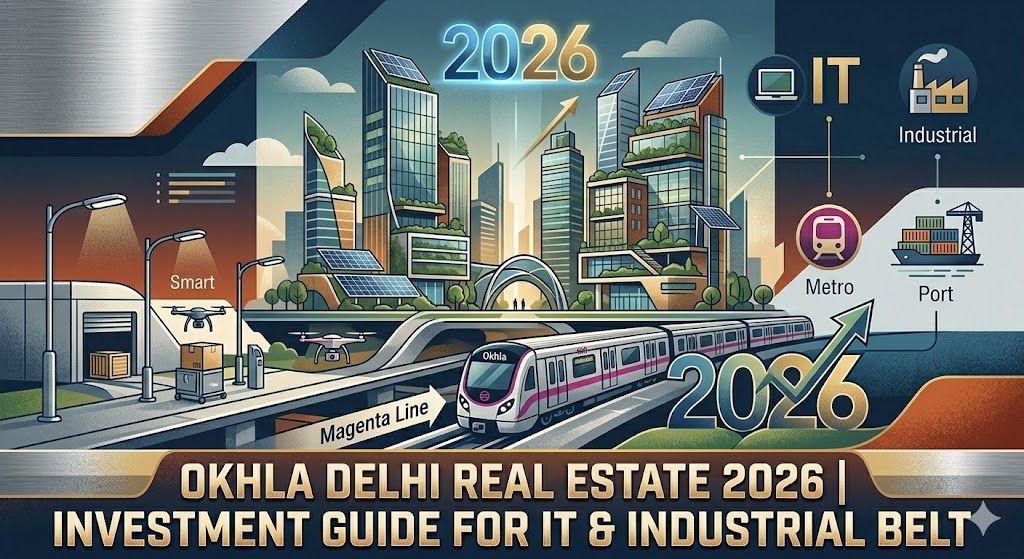 Okhla Delhi Real Estate 2026 | Investment Guide for IT & Industrial Belt