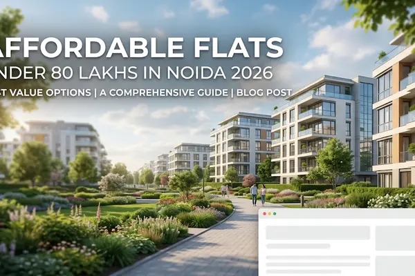 Affordable Flats Under 80 Lakhs in Noida 2026 | Best Value Options