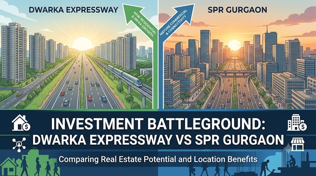 Dwarka Expressway vs SPR Gurgaon for Investment