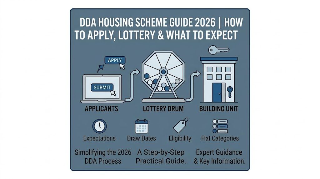 DDA Housing Scheme Guide 2026 | How to Apply, Lottery & What to Expect