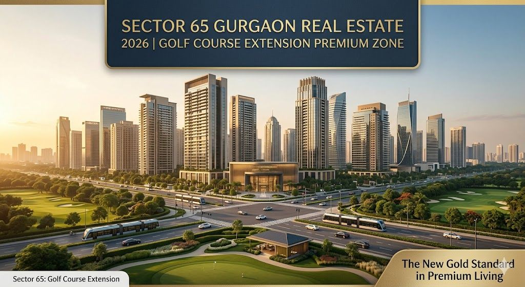 Sector 65 Gurgaon Real Estate 2026 | Golf Course Extension Premium Zone