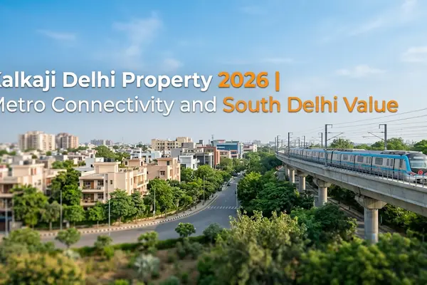 Kalkaji Delhi Property 2026 | Metro Connectivity and South Delhi Value