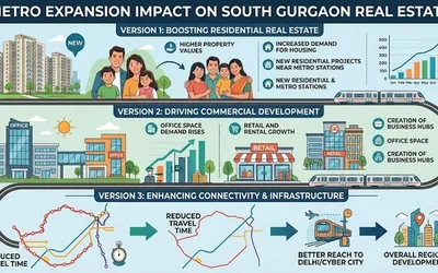 Metro Expansion Impact on South Gurgaon Real Estate
