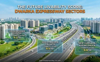 Future Livability Score of Dwarka Expressway Sectors