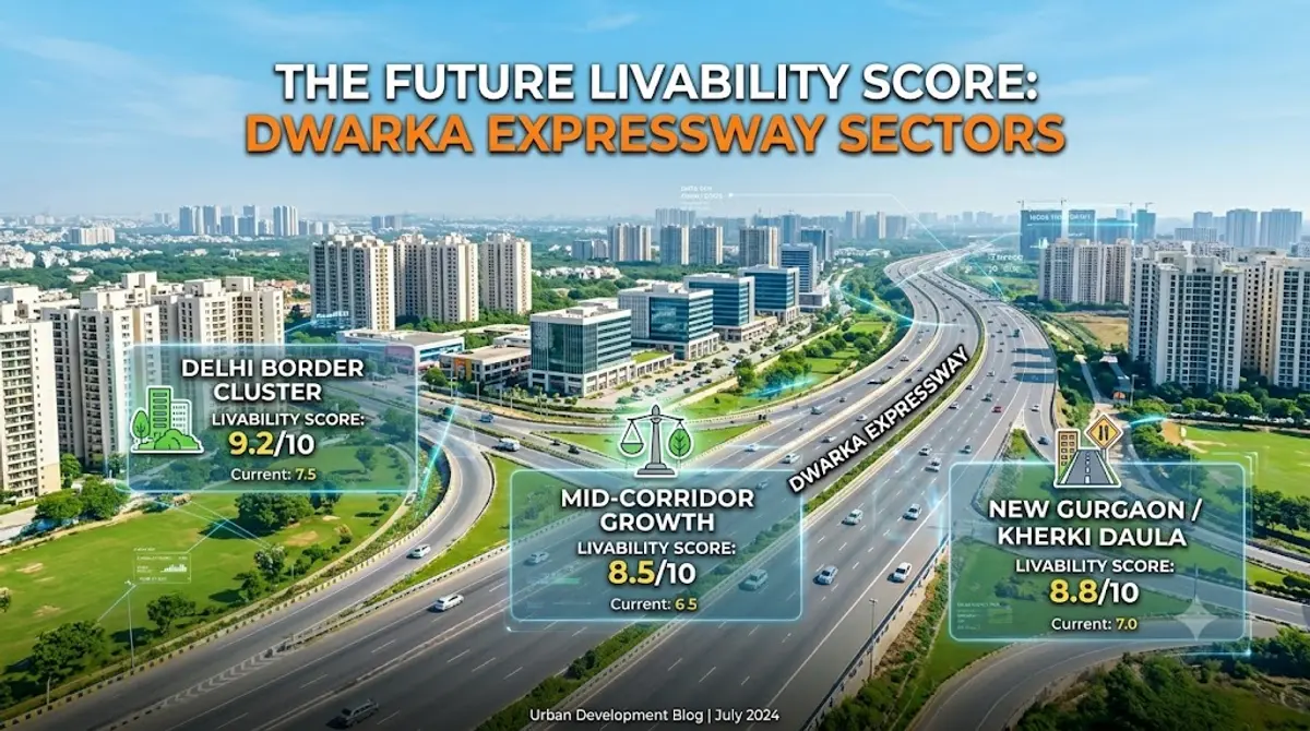 Future Livability Score of Dwarka Expressway Sectors