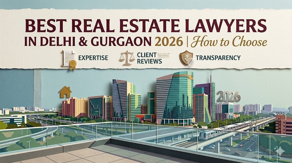 Best Real Estate Lawyers in Delhi & Gurgaon 2026 | How to Choose