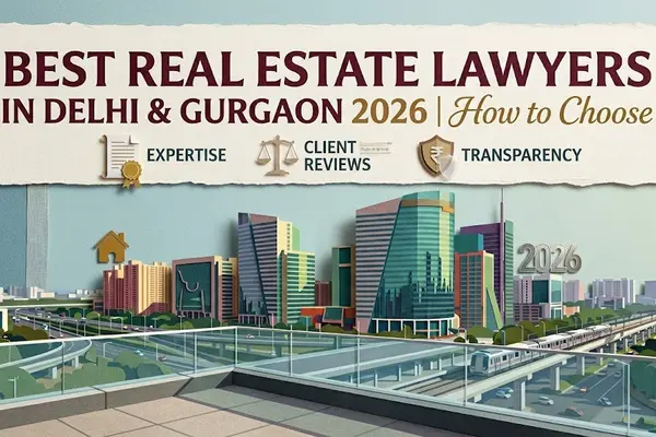 Best Real Estate Lawyers in Delhi & Gurgaon 2026 | How to Choose