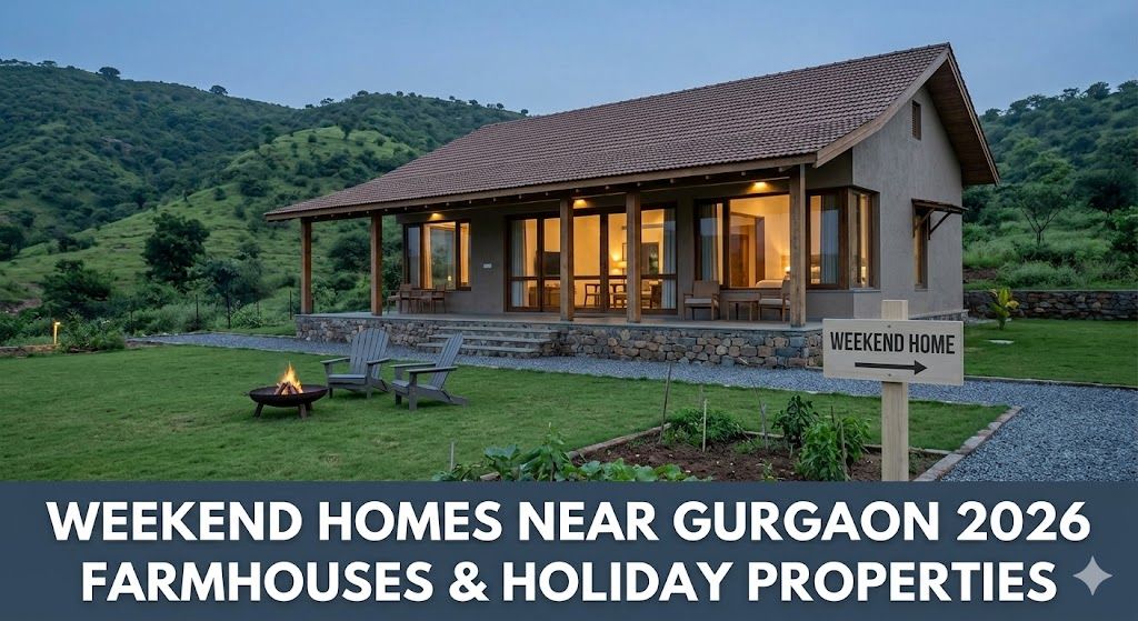 Weekend Homes Near Gurgaon 2026 | Farmhouses & Holiday Properties