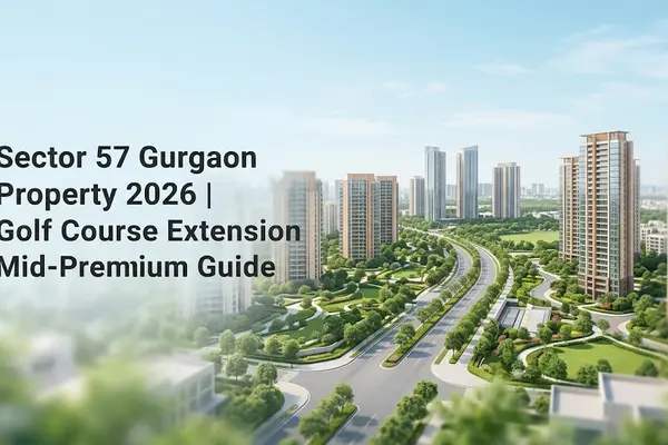Sector 57 Gurgaon Property 2026 | Golf Course Extension Mid-Premium Guide