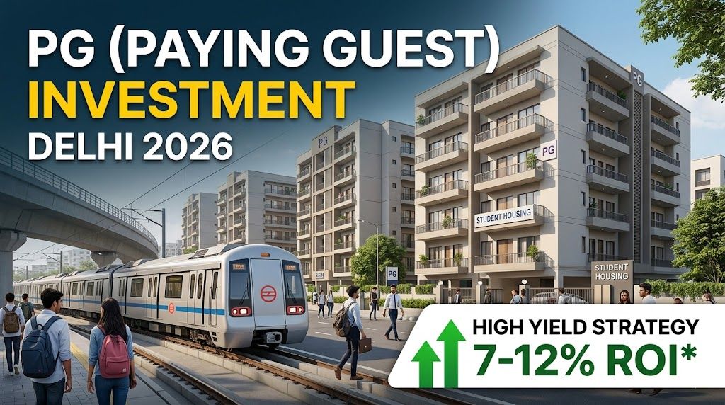PG (Paying Guest) Investment in Delhi 2026 | High Yield Strategy