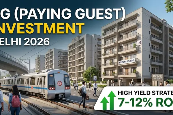 PG (Paying Guest) Investment in Delhi 2026 | High Yield Strategy