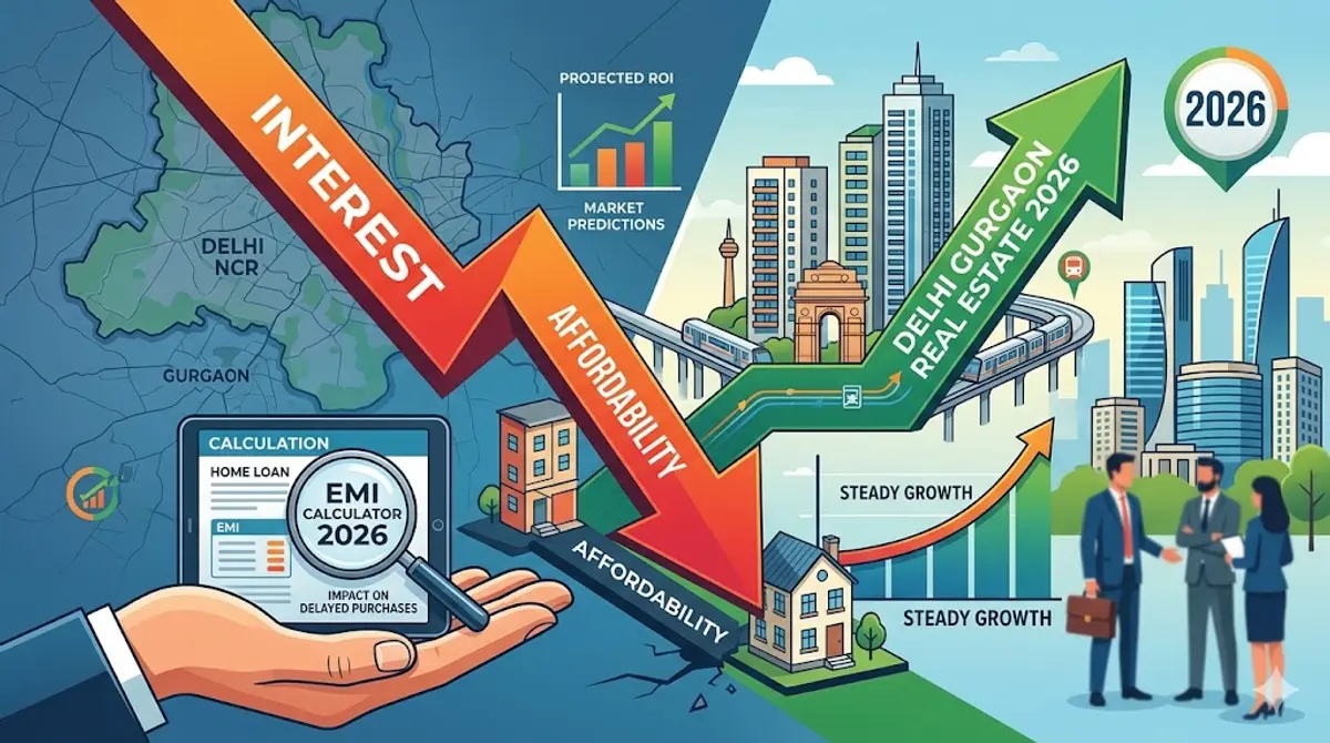Impact of Interest Rates on Delhi Gurgaon Real Estate 2026