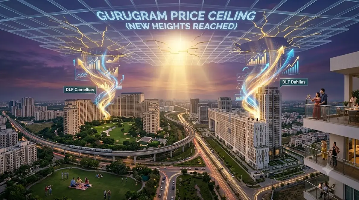 DLF Camellias to DLF Dahlias: How Gurugram’s Benchmark Projects Set Luxury Price Ceilings