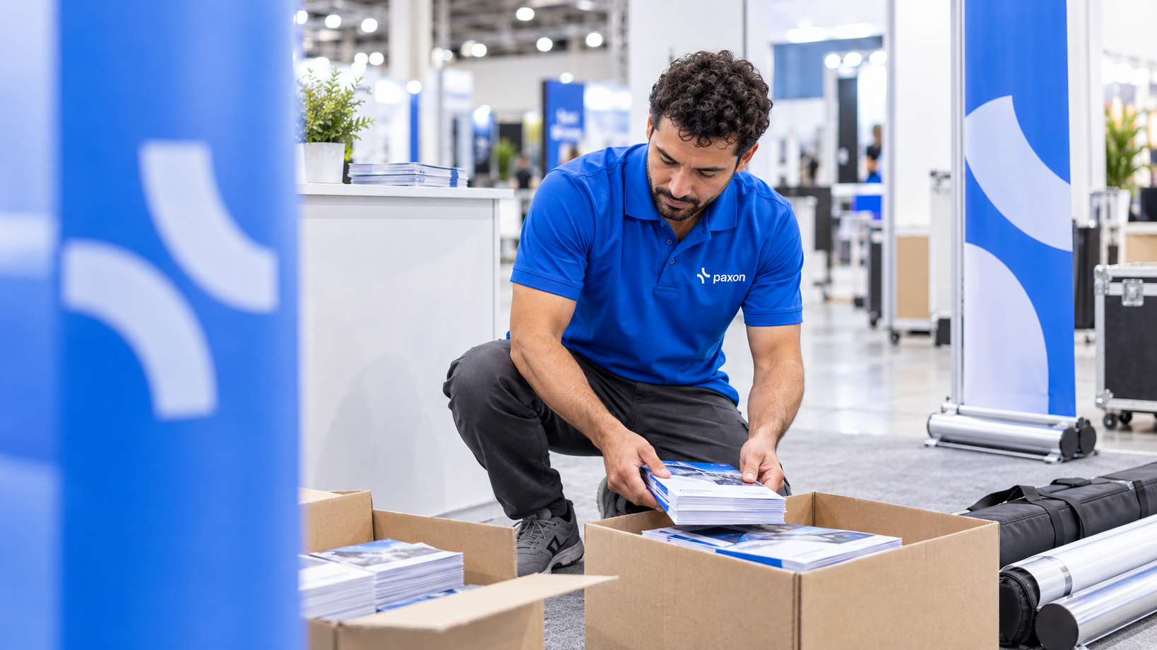 Logistique pour salons et événements
