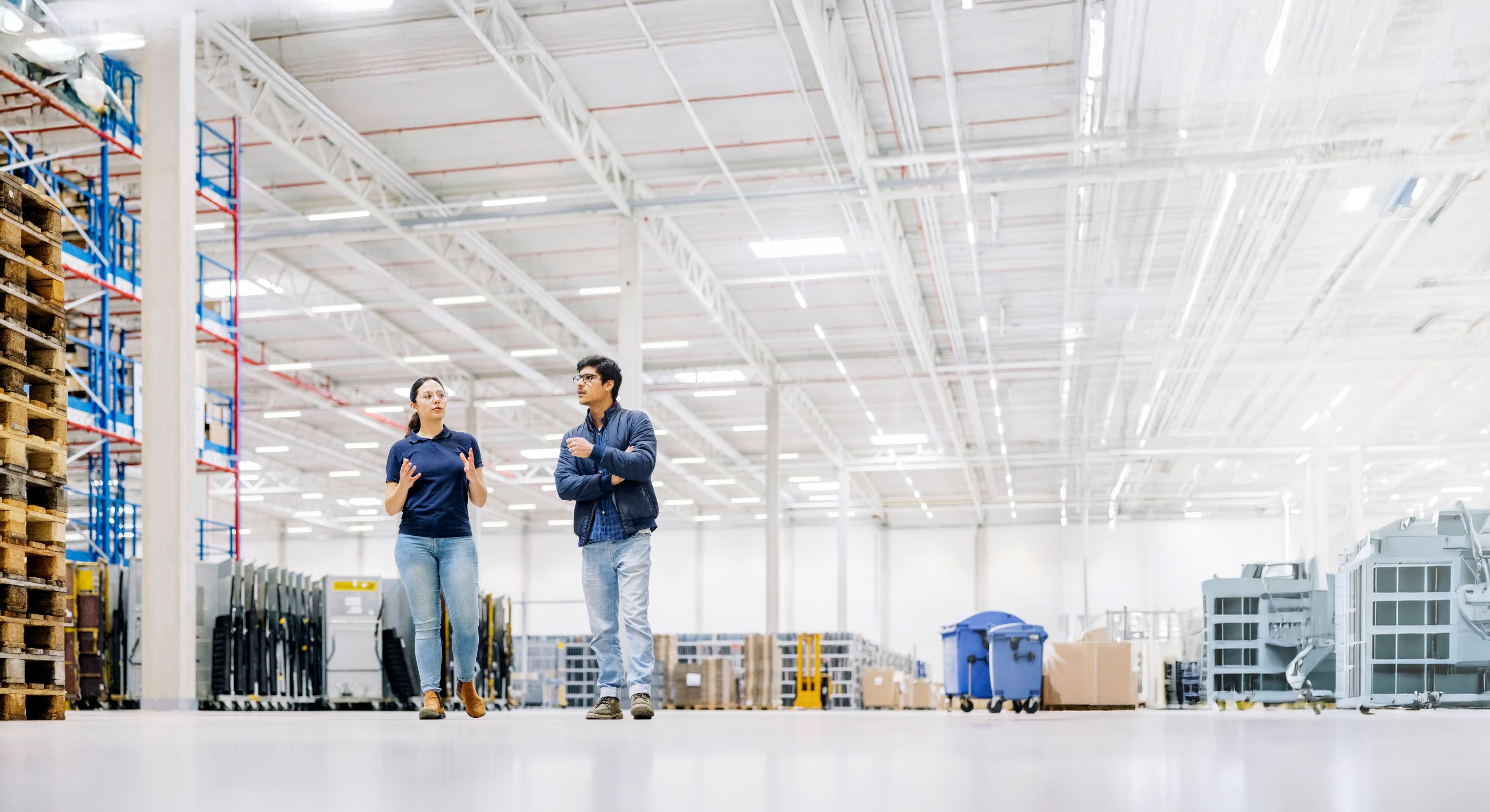 employees talking