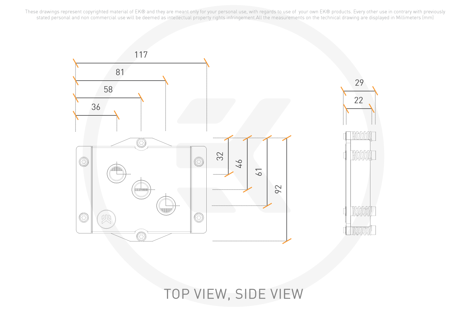 CPU SP5 Technical Drawing