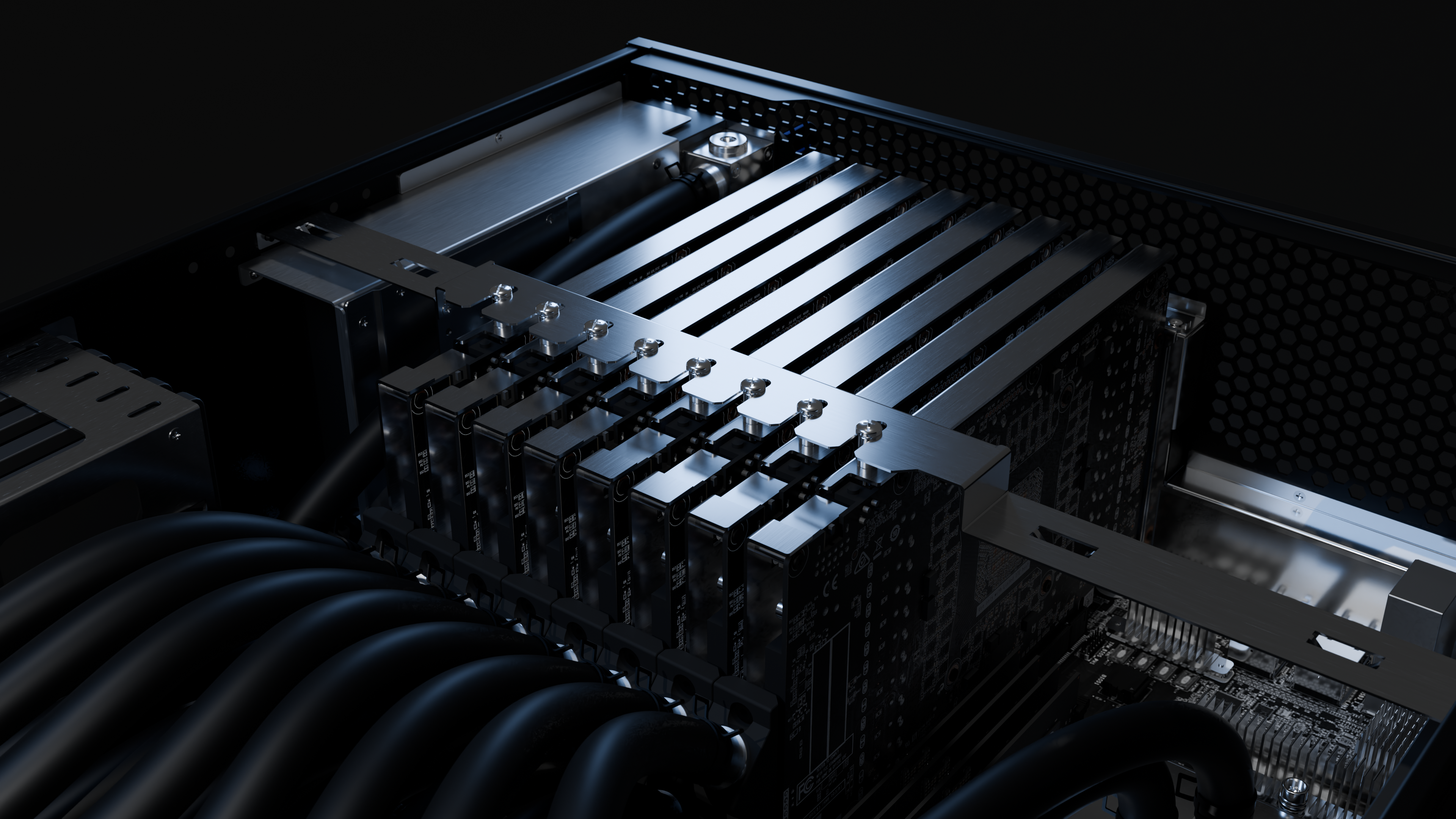 Eight GPU slots