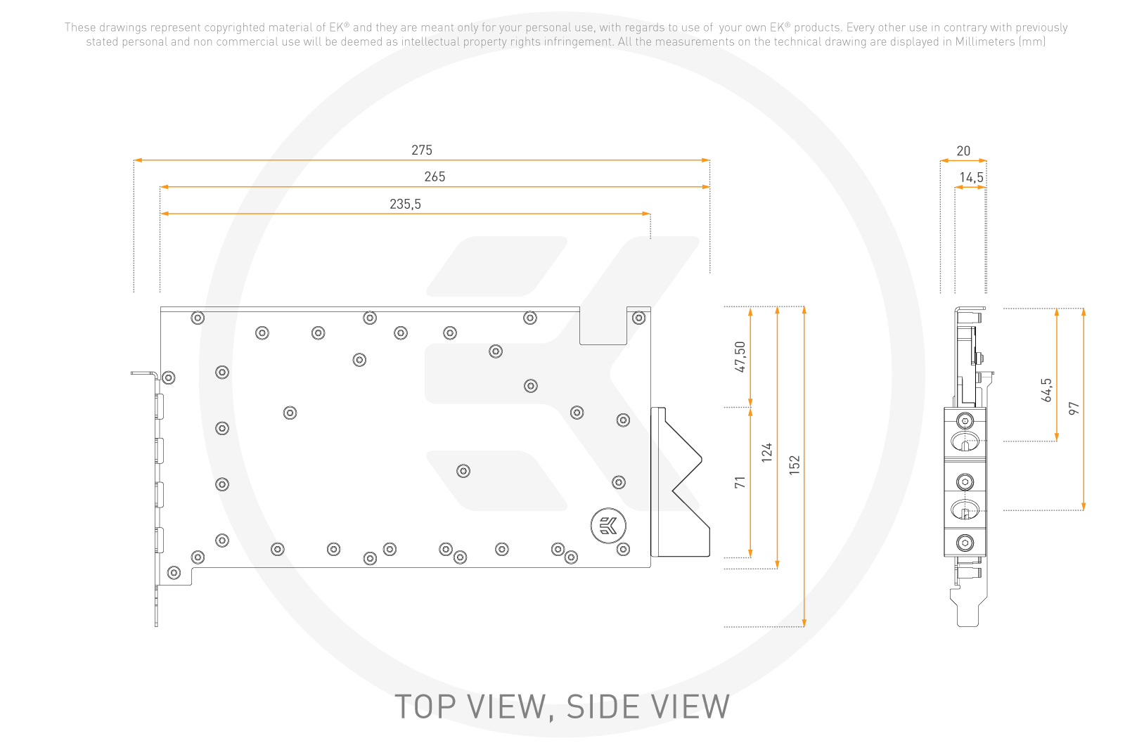 Zotac 5090 Technical Drawing