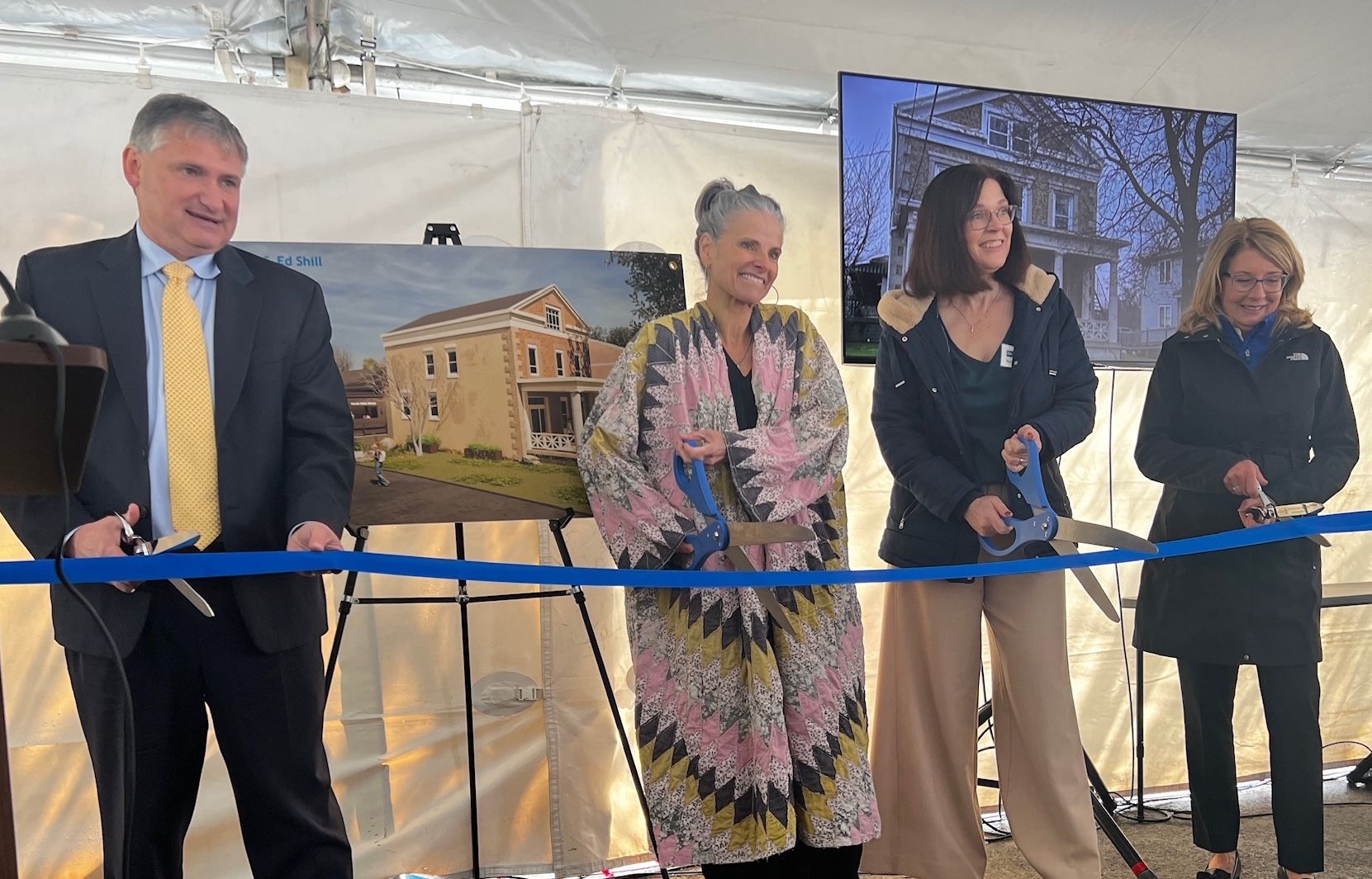 Family Promise Ribbon Cutting