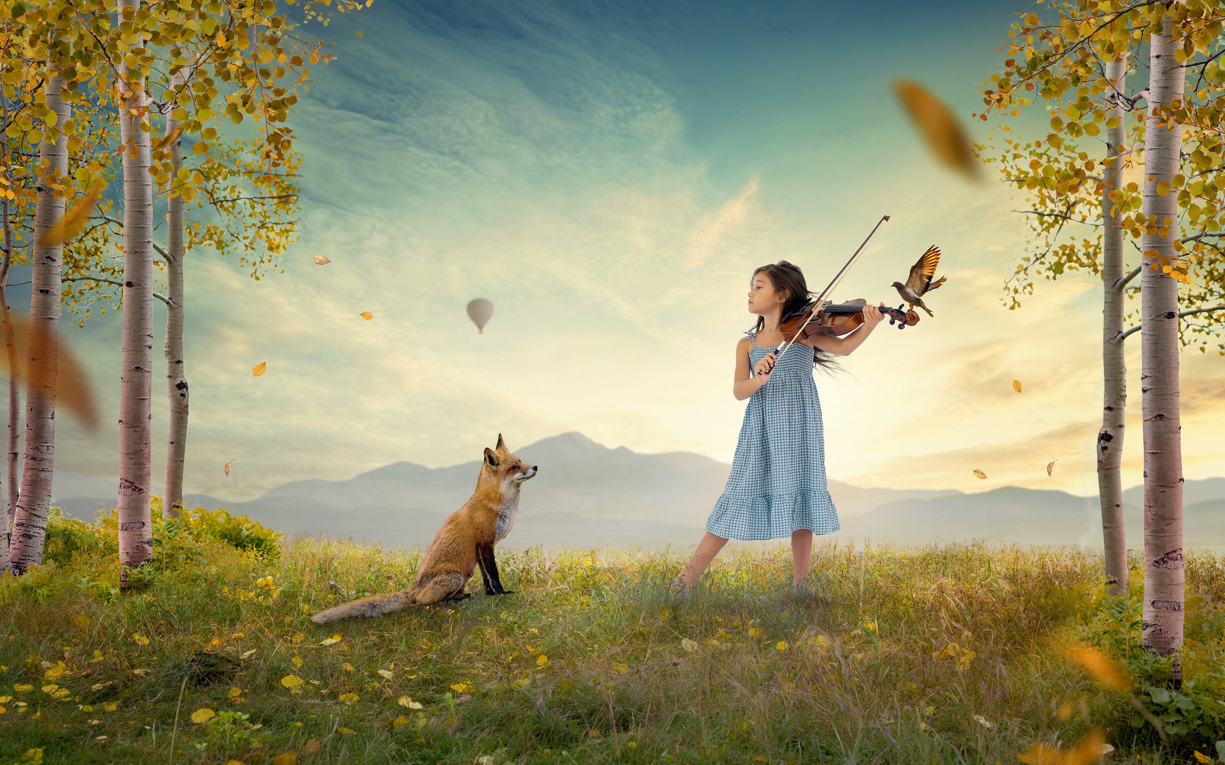 Fine art composite portrait by Dana Klein — Park City, Utah composite portrait artist