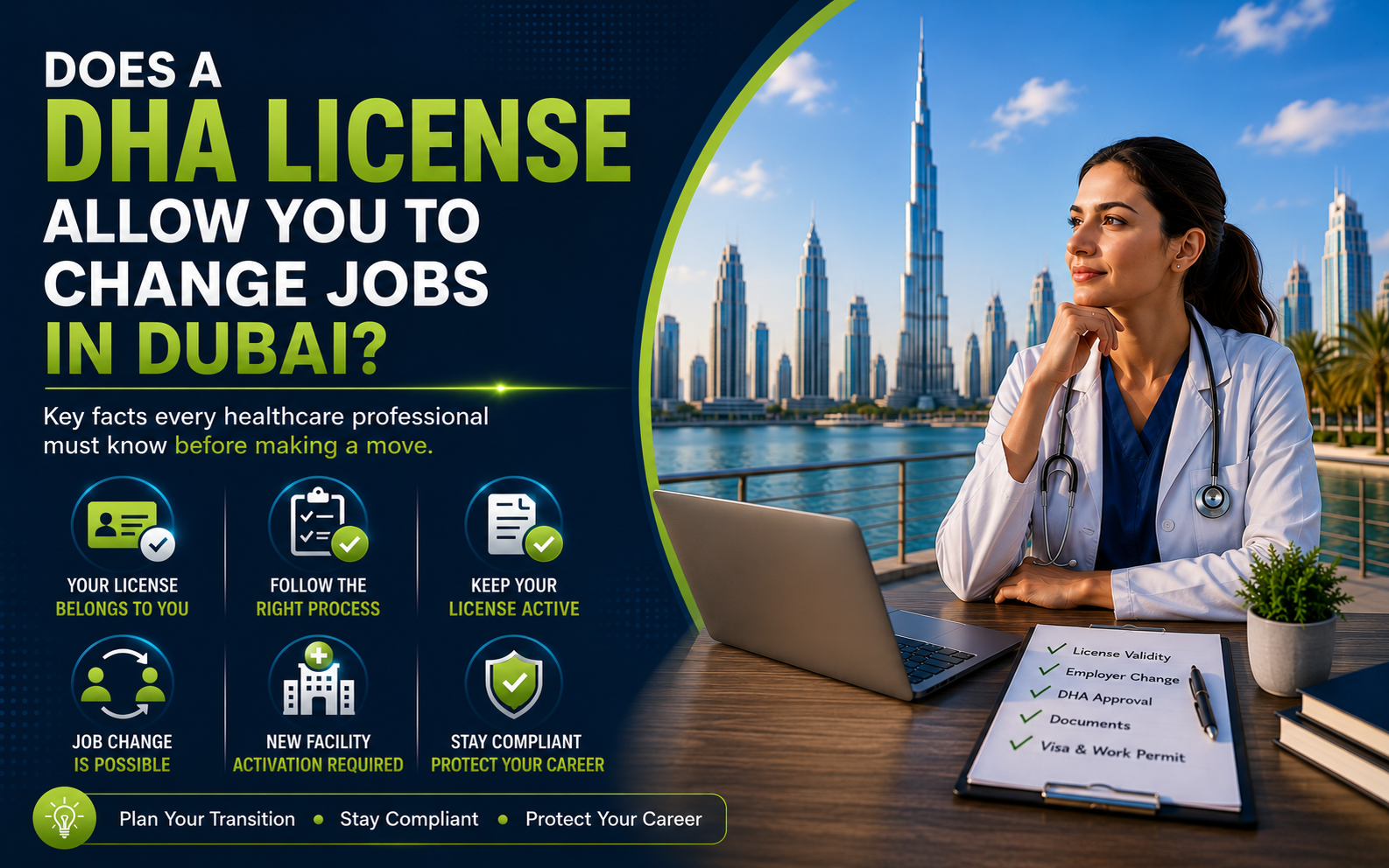 Does a DHA License Allow You to Change Jobs in Dubai?