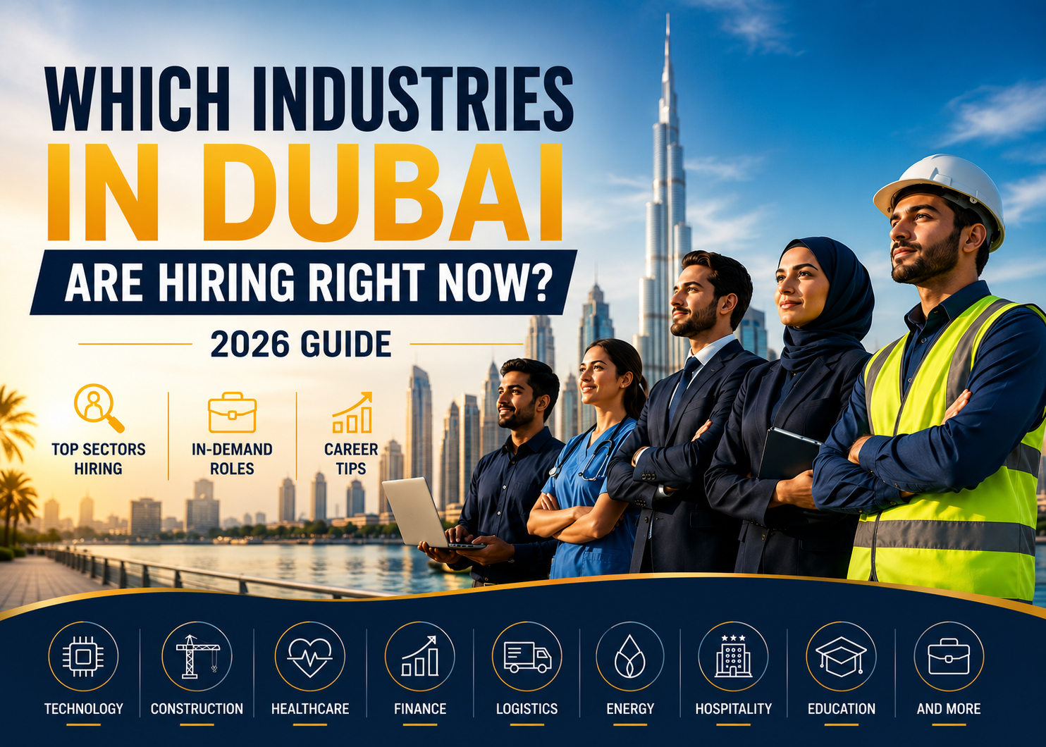 Which Industries in Dubai Are Hiring Right Now in 2026?