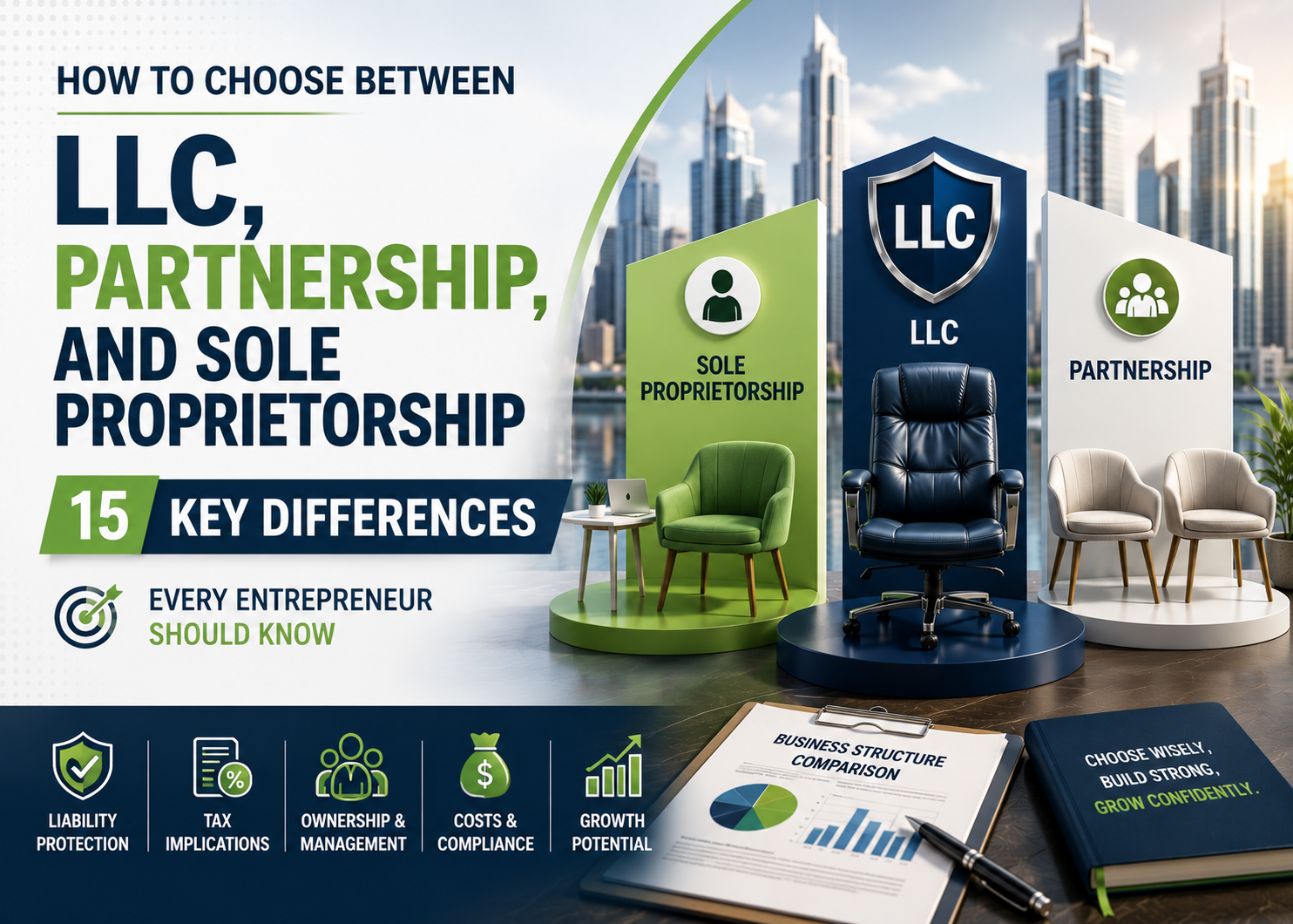 LLC, Partnership or Sole Establishment in UAE?