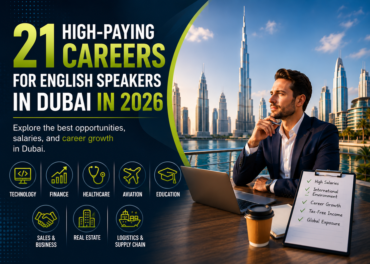 21 High-Paying Careers for English Speakers in Dubai in 2026