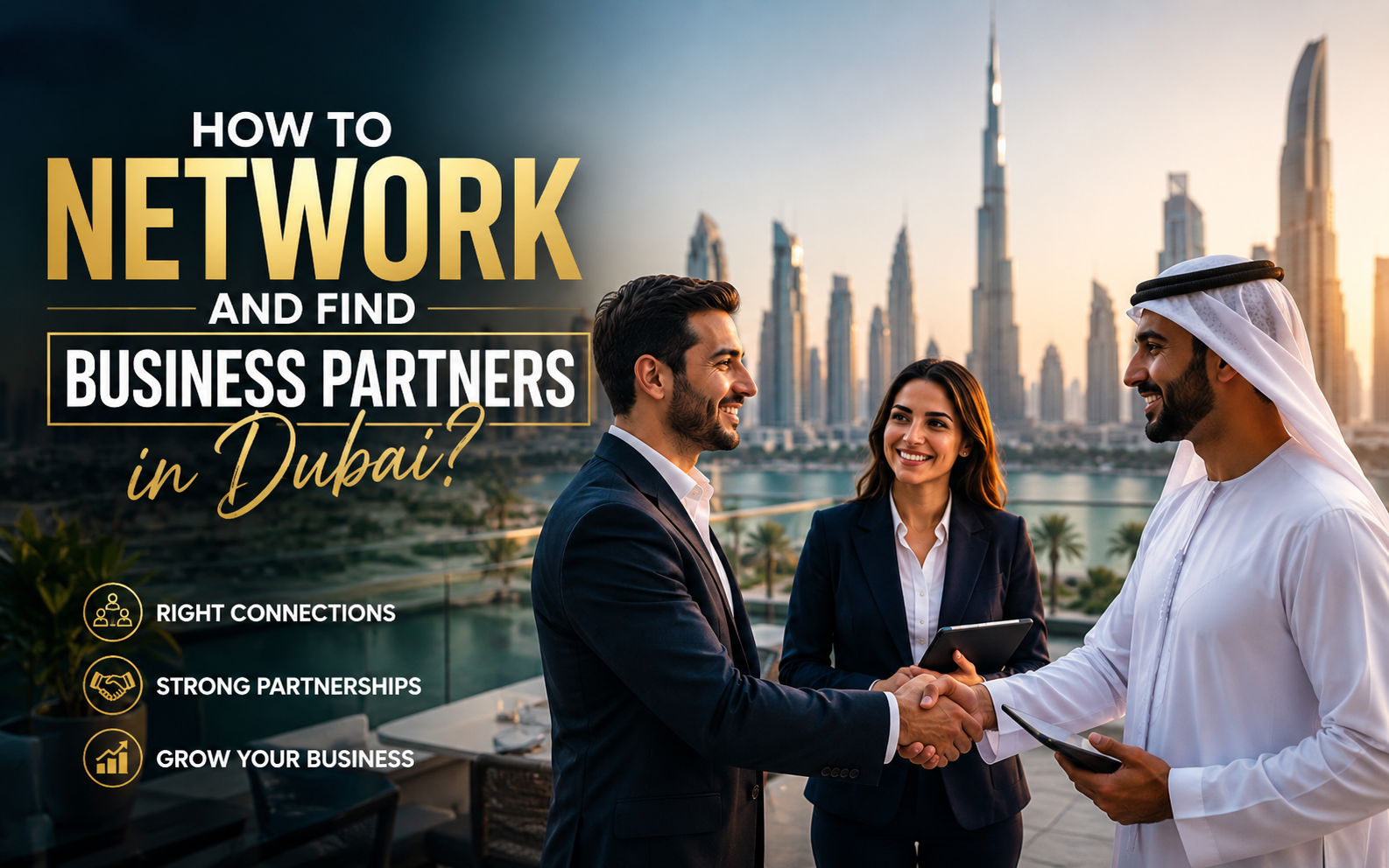 How to Network and Find Business Partners in Dubai