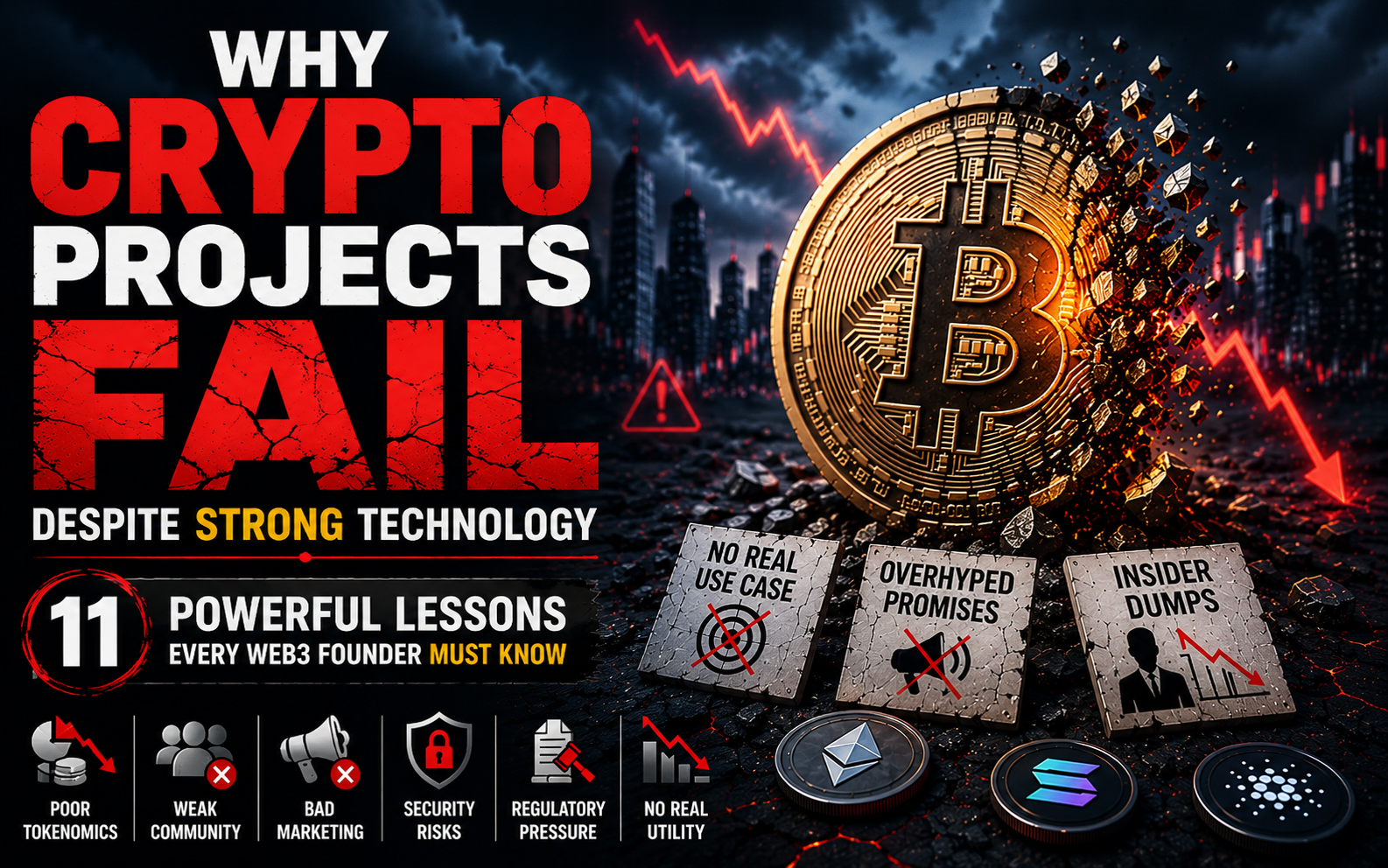 Why Crypto Projects Fail Despite Strong Technology