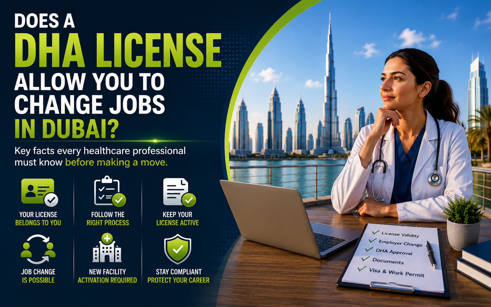 Does a DHA License Allow You to Change Jobs in Dubai?