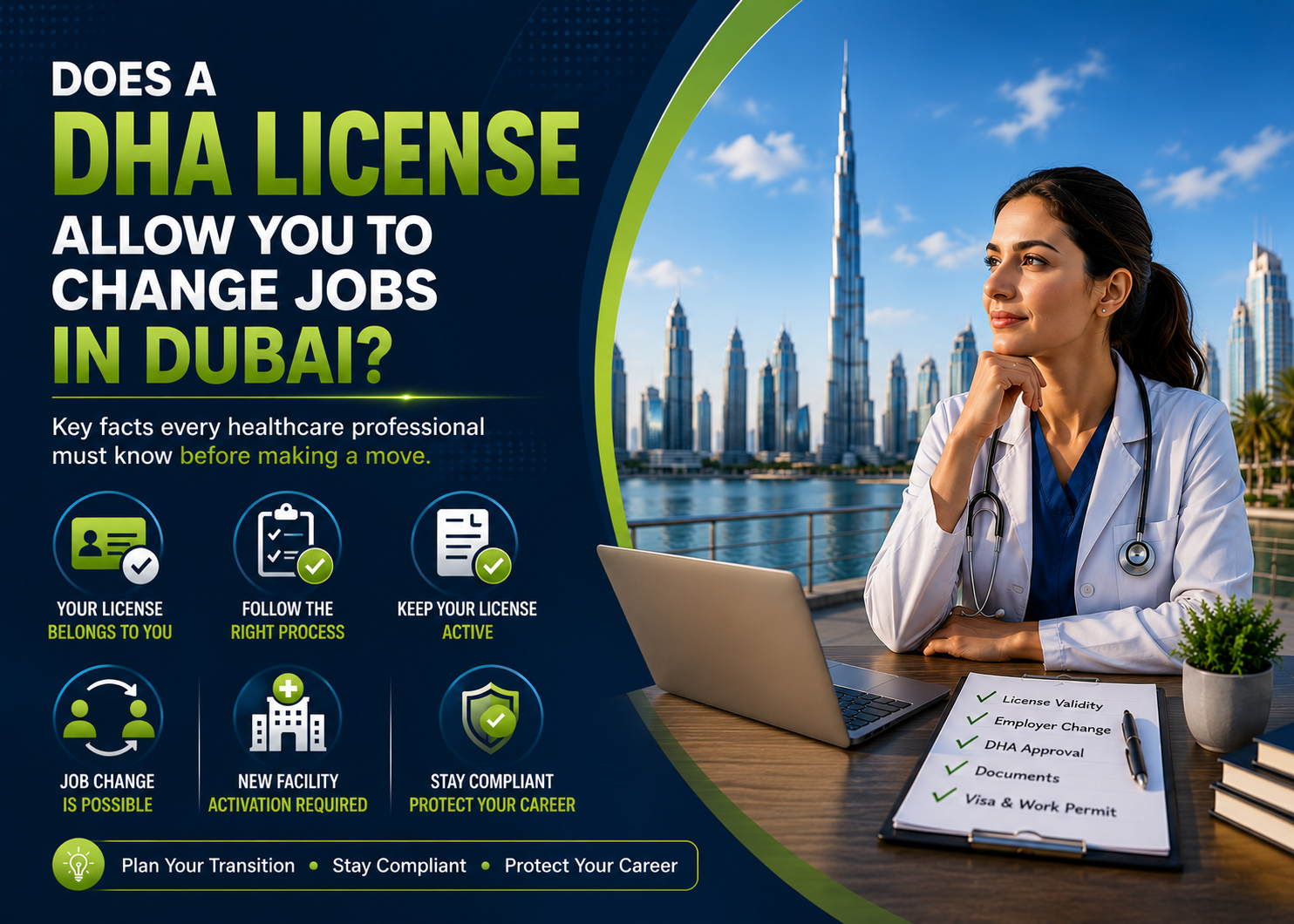 Does a DHA License Allow You to Change Jobs in Dubai?