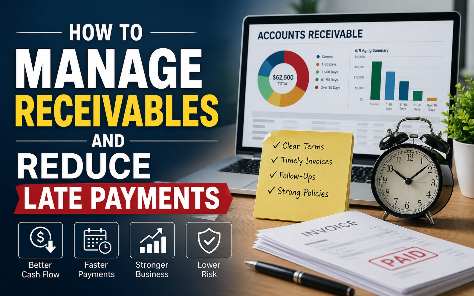 How to Manage Receivables and Reduce Late Payments