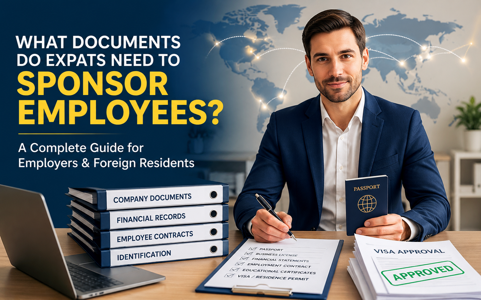 What Documents Do Expats Need to Sponsor Employees in the UAE?