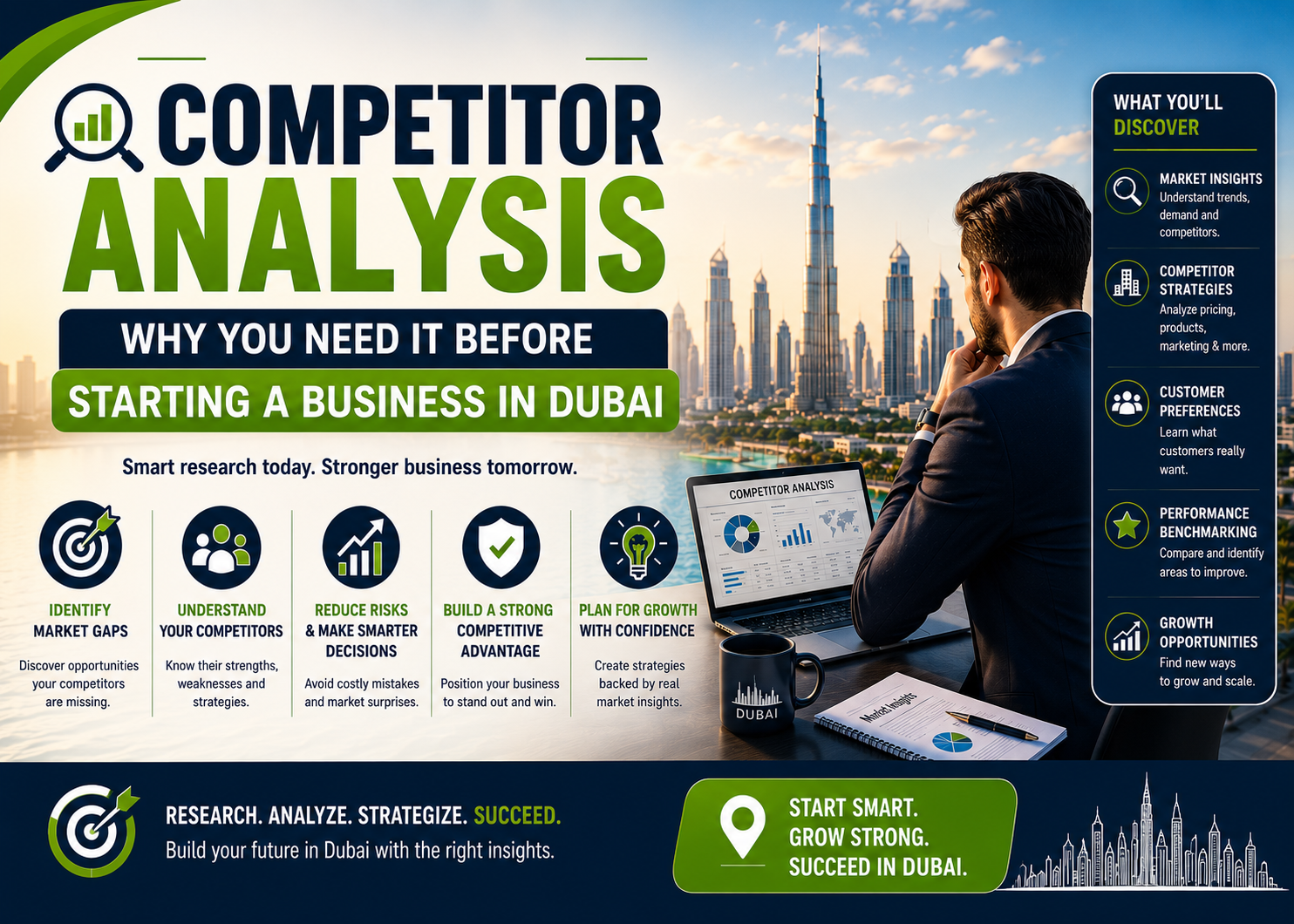 Competitor Analysis Before Starting a Business in Dubai