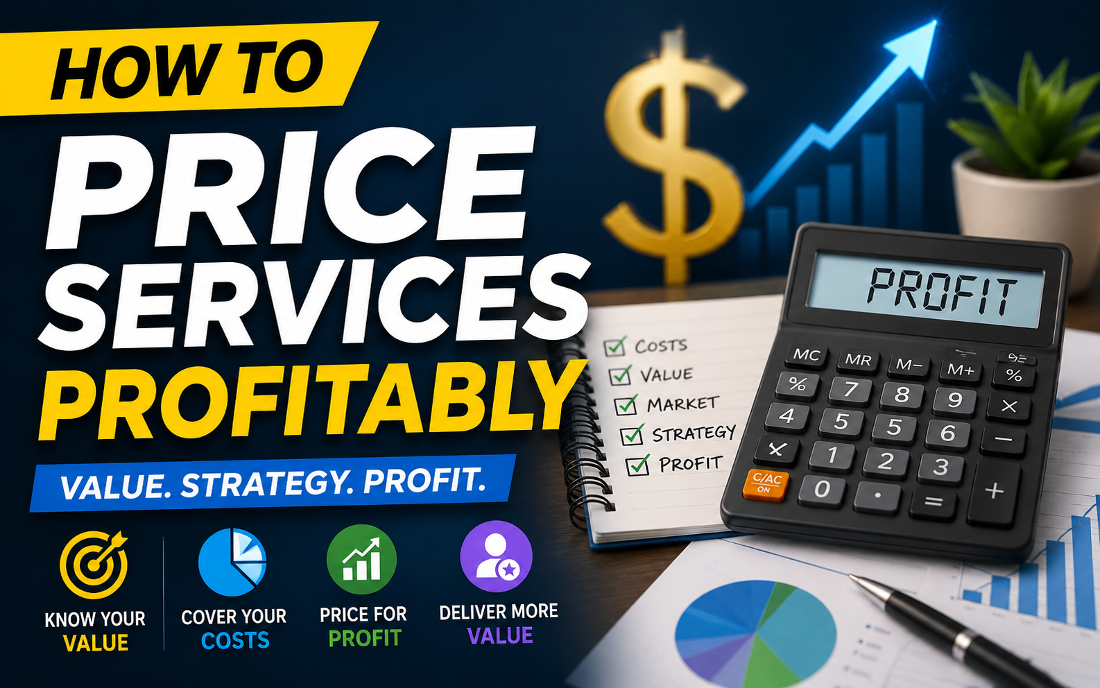 How to Price Services Profitably Without Undervaluing Your Work