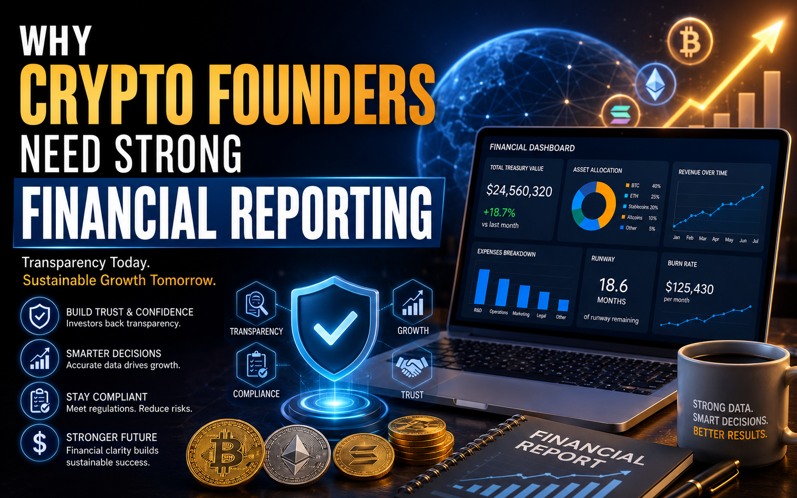 Why Crypto Founders Need Strong Financial Reporting