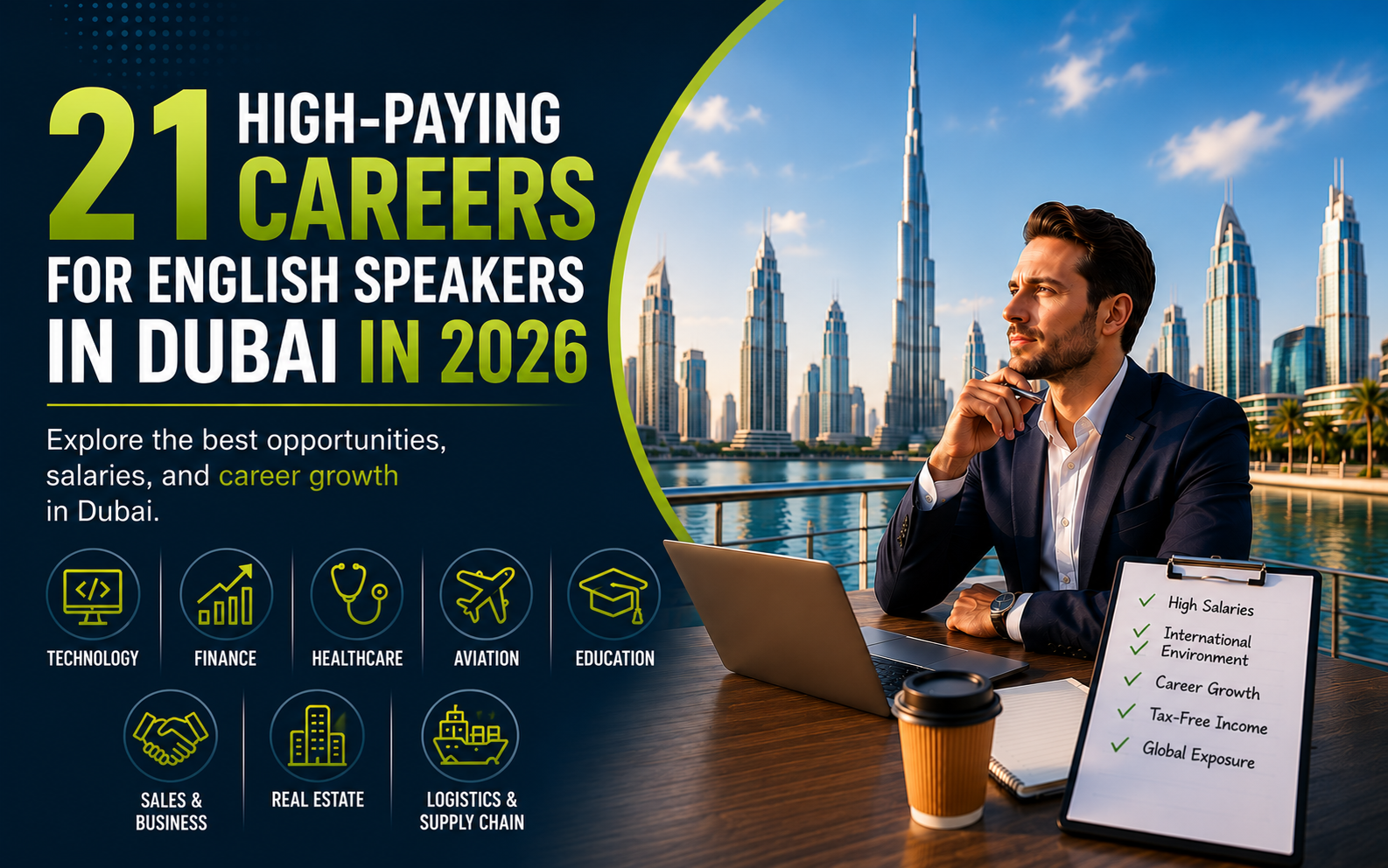 21 High-Paying Careers for English Speakers in Dubai in 2026