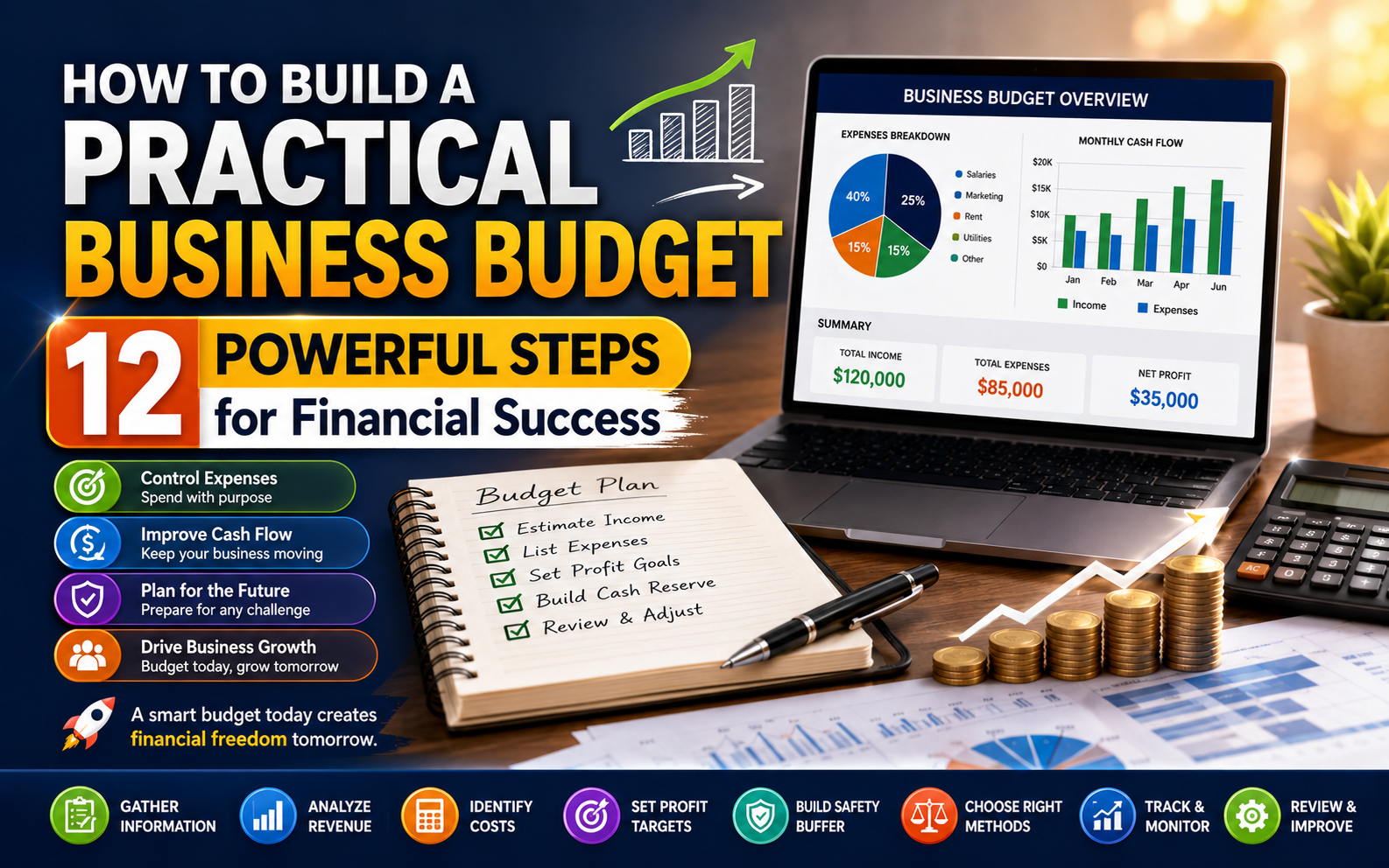 How to Build a Practical Business Budget for a Growing Company