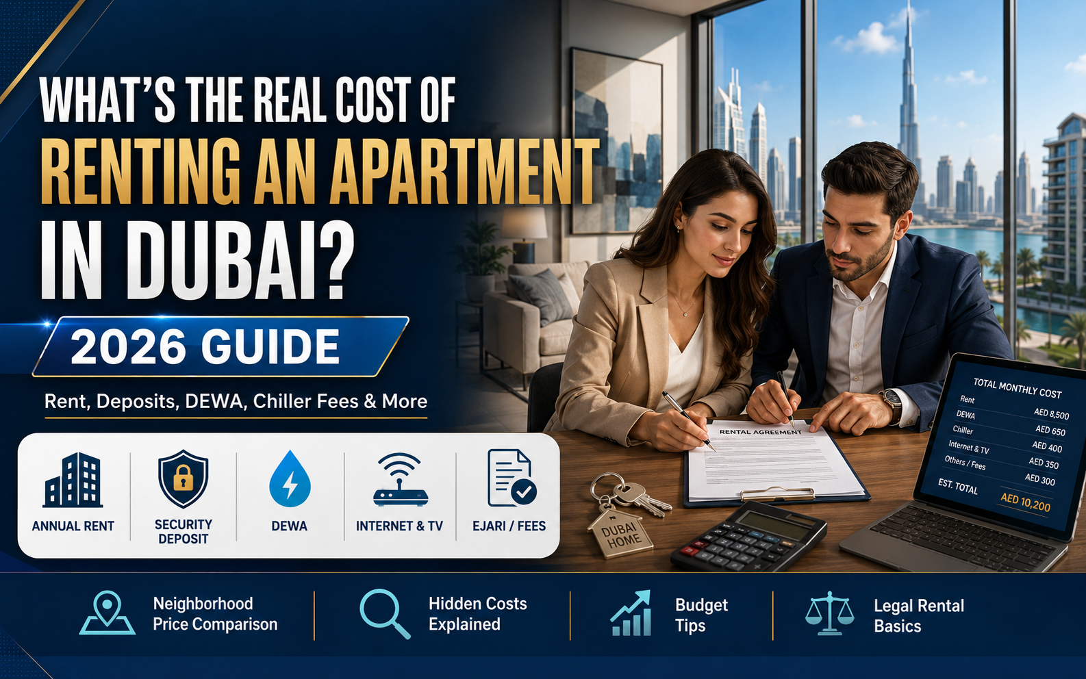 What Is the Real Cost of Renting an Apartment in Dubai?