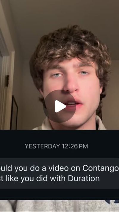 Contango: A common scenario in futures markets.