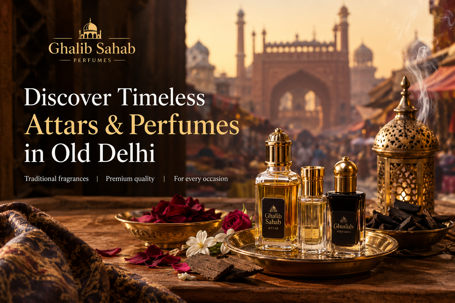 Discover Timeless Attars & Perfumes in Old Delhi