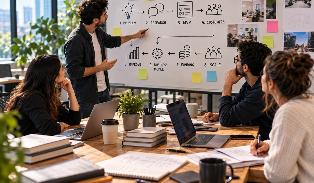How Startups Actually Get Off the Ground (Step by Step)
