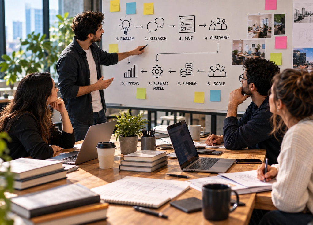 How Startups Actually Get Off the Ground (Step by Step)